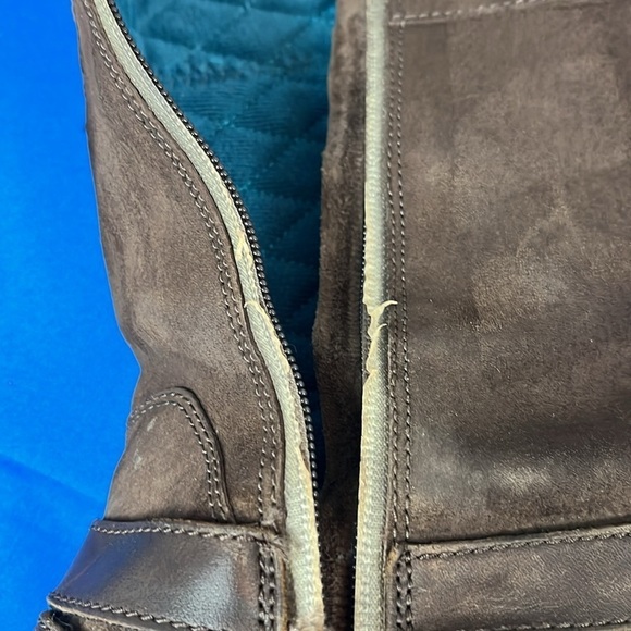 The North Face Bridgeton side zip winter boots women’s size 9 brown - Picture 5 of 13